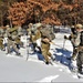 Cold-Weather Operations Course class 21-04 students conduct field training in snowshoes, pulling sleds