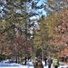 Cold-Weather Operations Course class 21-04 students conduct field training in snowshoes, pulling sleds