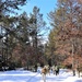 Cold-Weather Operations Course class 21-04 students conduct field training in snowshoes, pulling sleds
