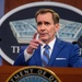 Pentagon Press Secretary John F. Kirby briefs the press