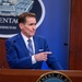 Pentagon Press Secretary John F. Kirby briefs the press