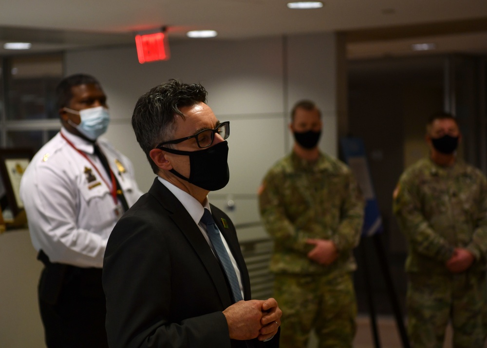 Secret Service presents National Guard with Certificate of Appreciation