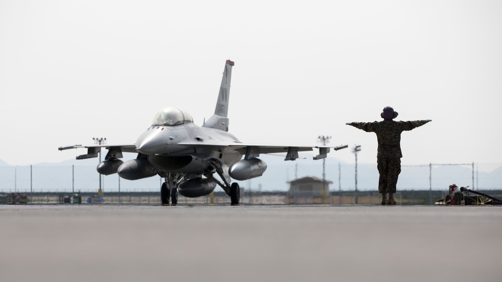 FARP with the Fighting Falcon