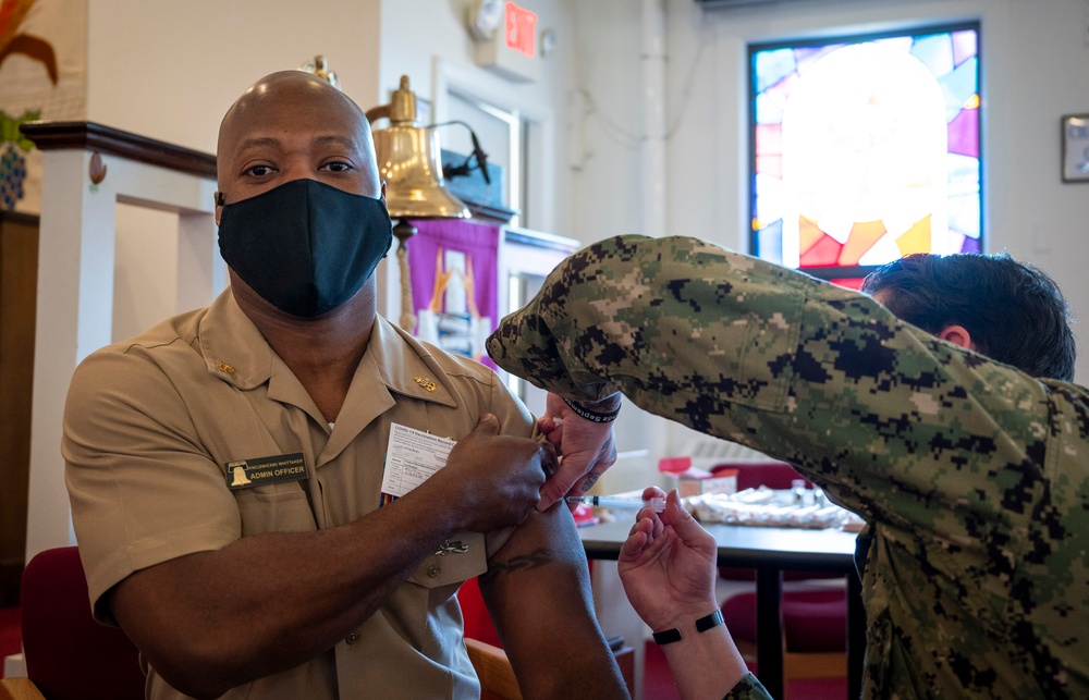 NTAG Philadelphia Sailors receive COVID-19 vaccine