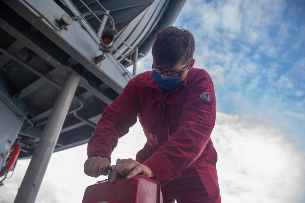 Monterey Conducts Operations in the Atlantic