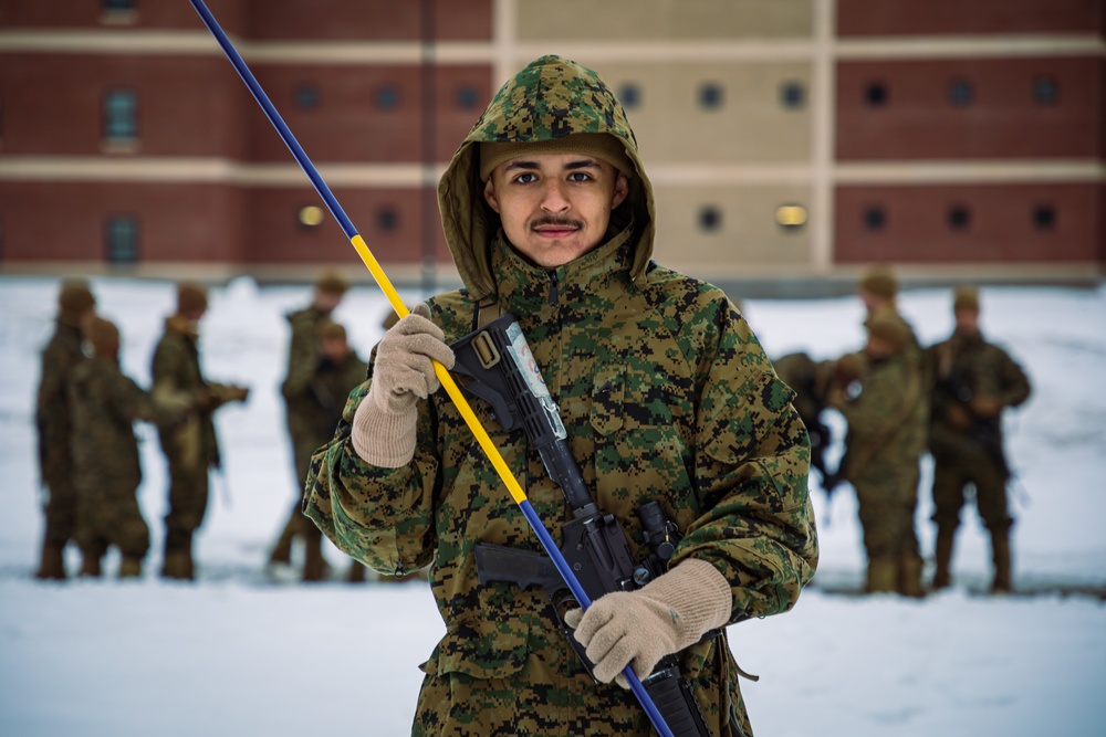 Marines of CLB 8 Teach Cold Weather Survival Courses in Fort Drum, NY