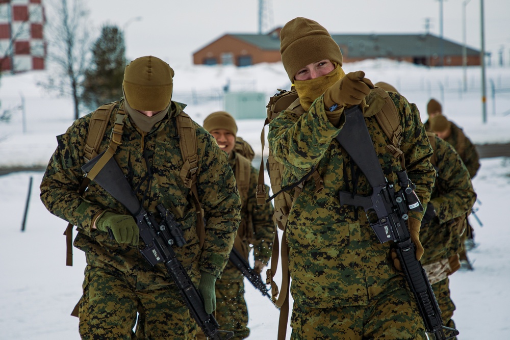 Marines of CLB 8 Teach Cold Weather Survival Courses in Fort Drum, NY