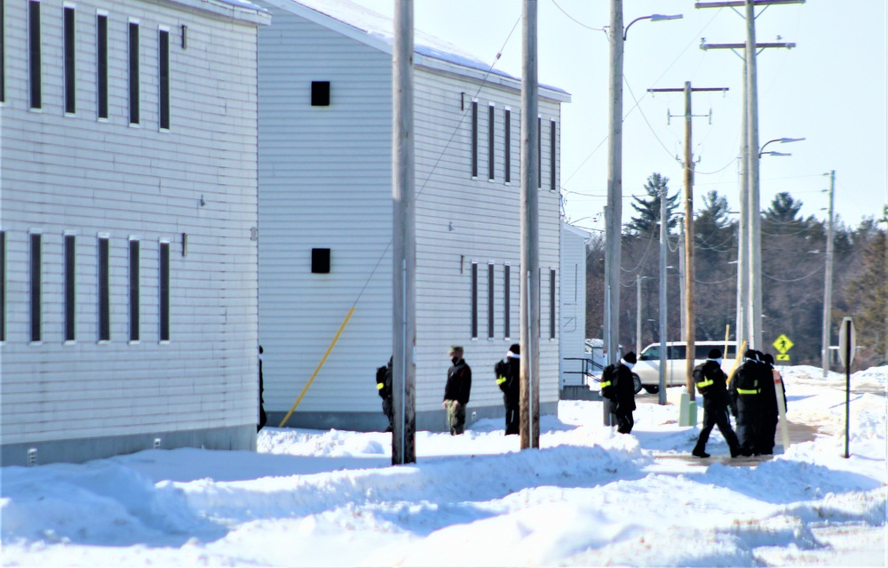 U.S. Navy’s Recruit Training Command ROM operations in February at Fort McCoy