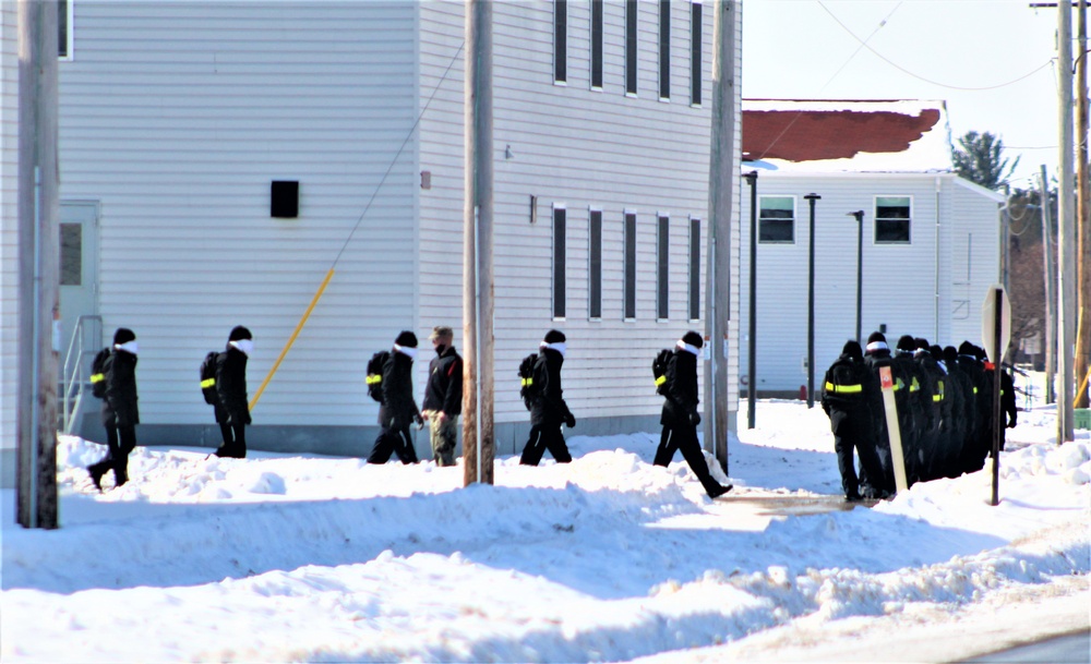 U.S. Navy’s Recruit Training Command ROM operations in February at Fort McCoy