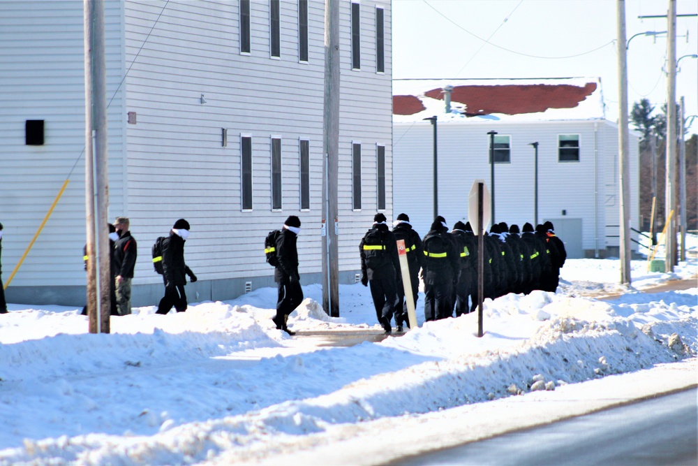 U.S. Navy’s Recruit Training Command ROM operations in February at Fort McCoy