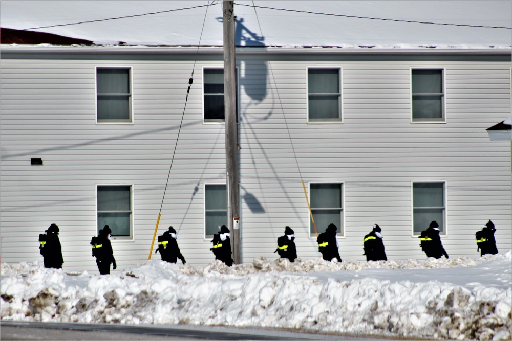 U.S. Navy’s Recruit Training Command ROM operations in February at Fort McCoy