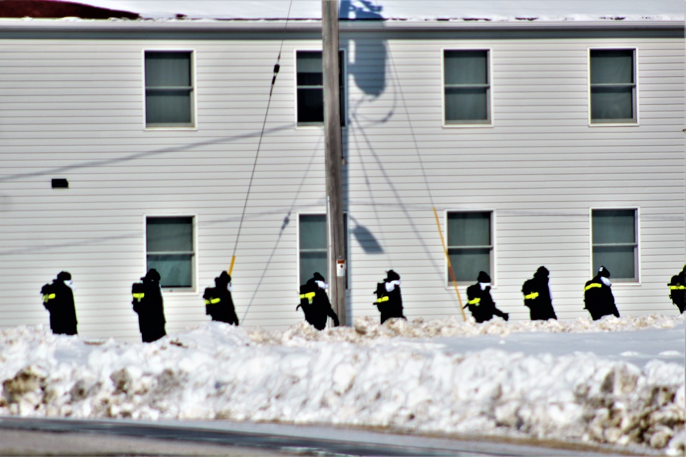 U.S. Navy’s Recruit Training Command ROM operations in February at Fort McCoy