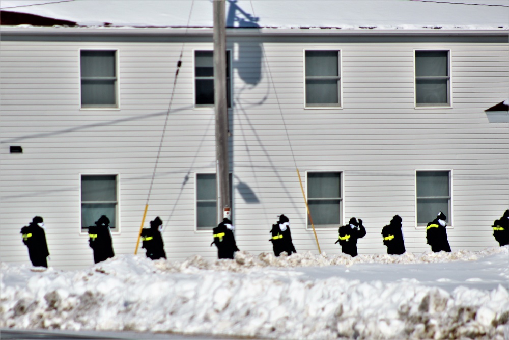 U.S. Navy’s Recruit Training Command ROM operations in February at Fort McCoy