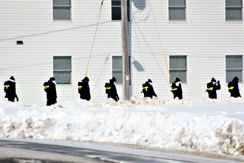 U.S. Navy’s Recruit Training Command ROM operations in February at Fort McCoy