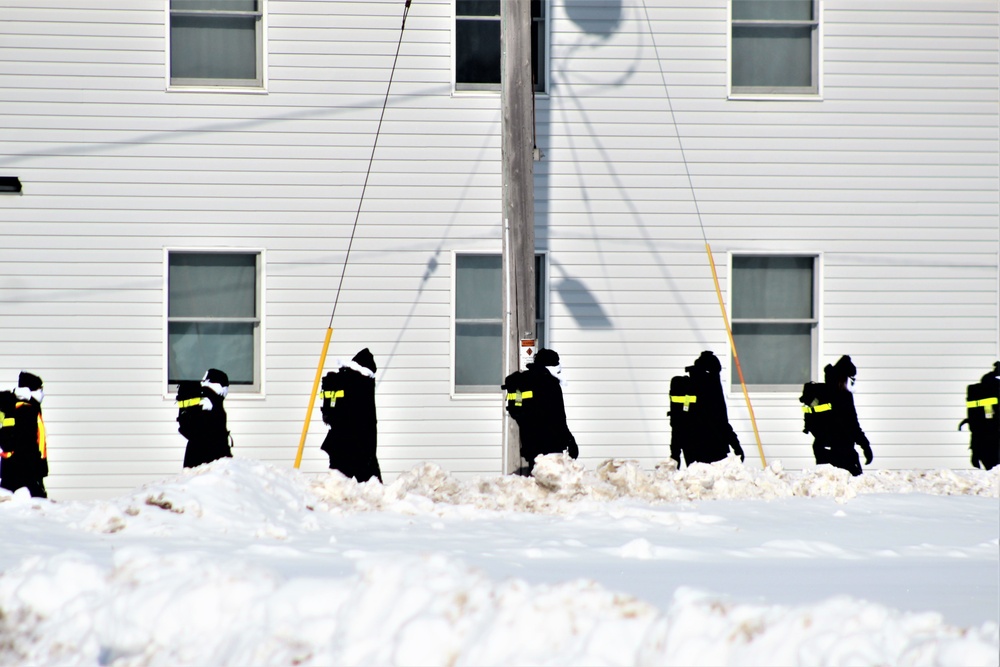 U.S. Navy’s Recruit Training Command ROM operations in February at Fort McCoy