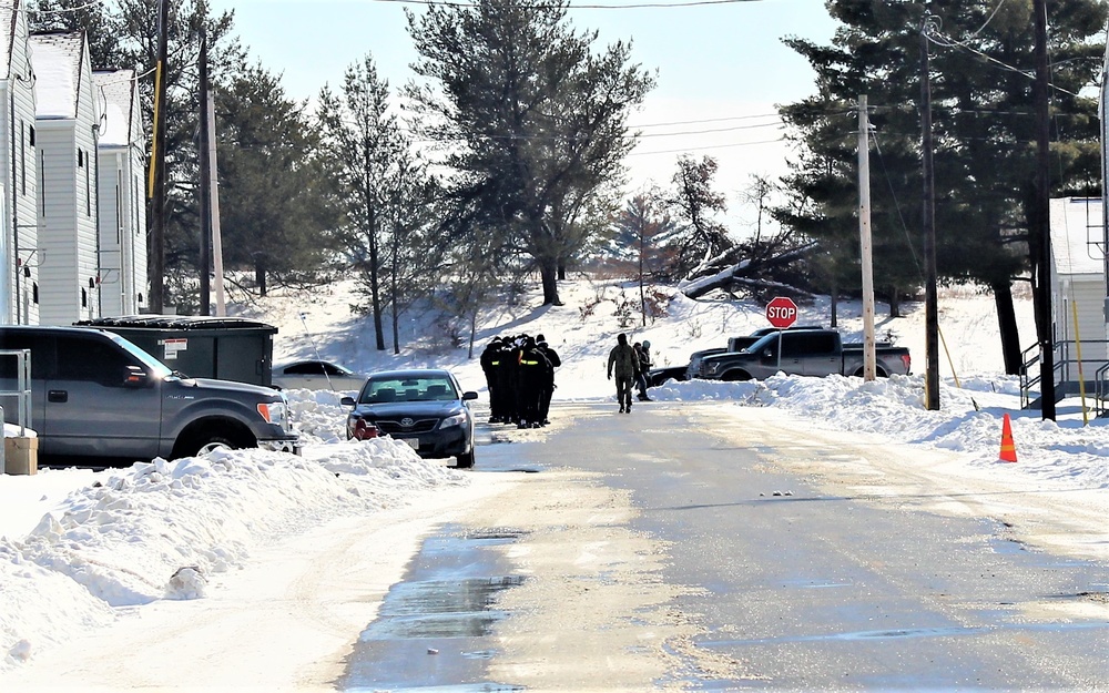 U.S. Navy’s Recruit Training Command ROM operations in February at Fort McCoy