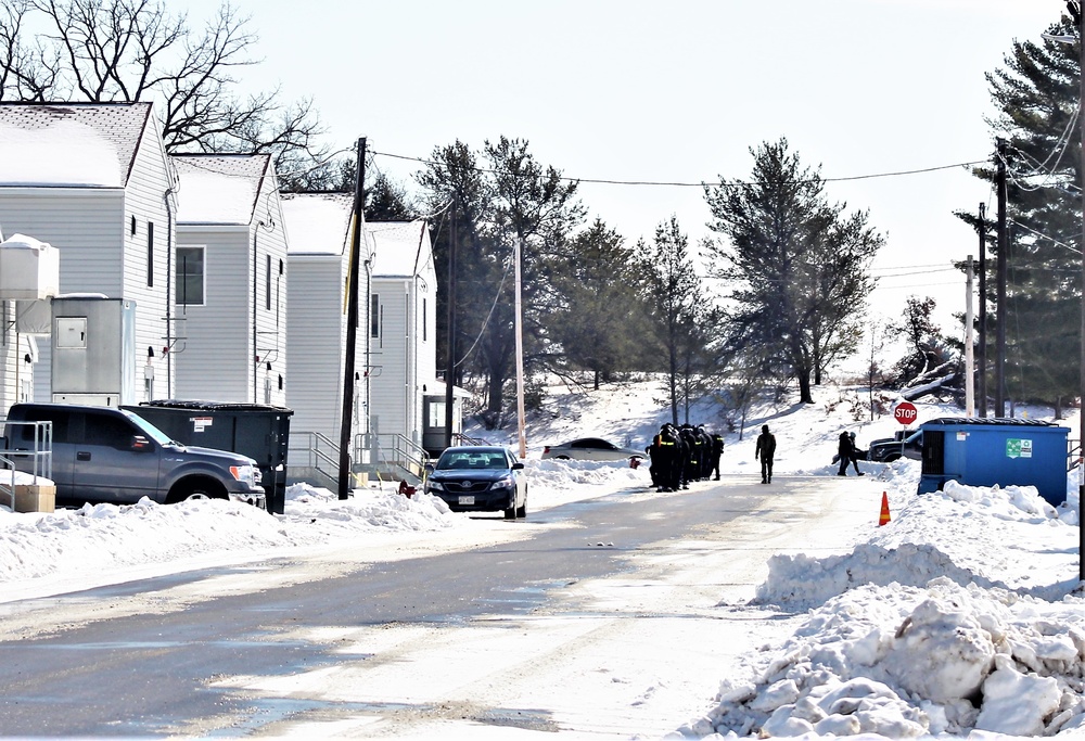 U.S. Navy’s Recruit Training Command ROM operations in February at Fort McCoy