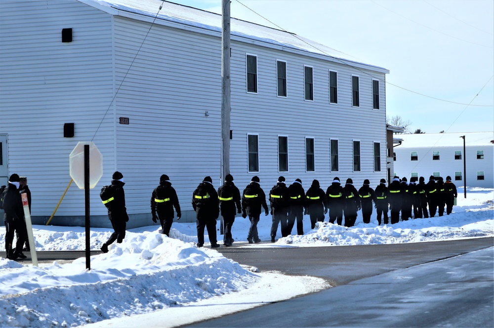 U.S. Navy’s Recruit Training Command ROM operations in February at Fort McCoy