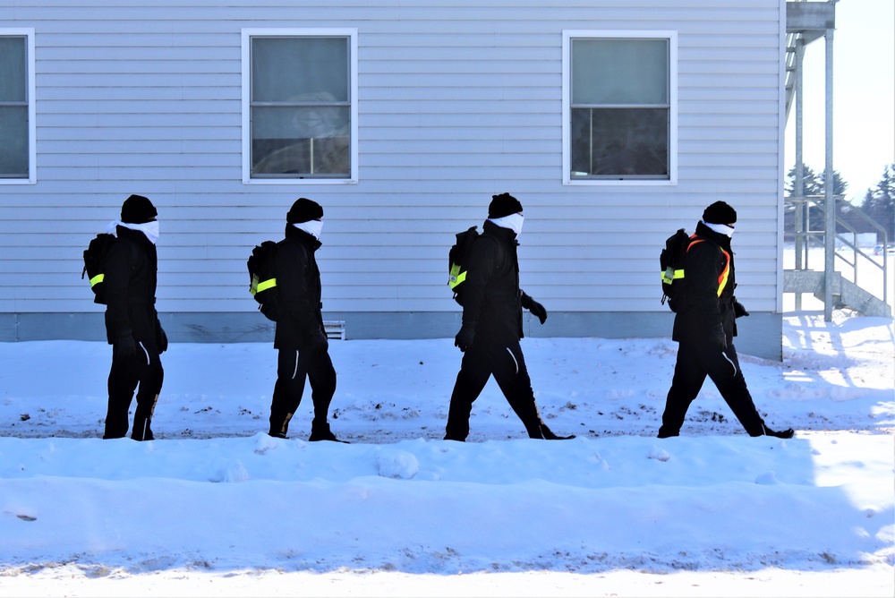 U.S. Navy’s Recruit Training Command ROM operations in February at Fort McCoy