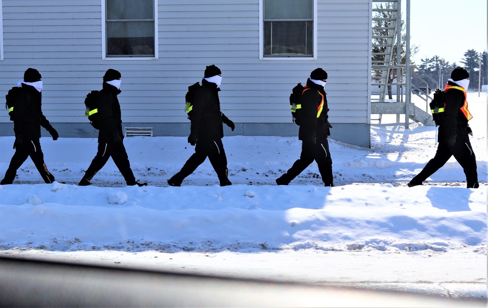 U.S. Navy’s Recruit Training Command ROM operations in February at Fort McCoy