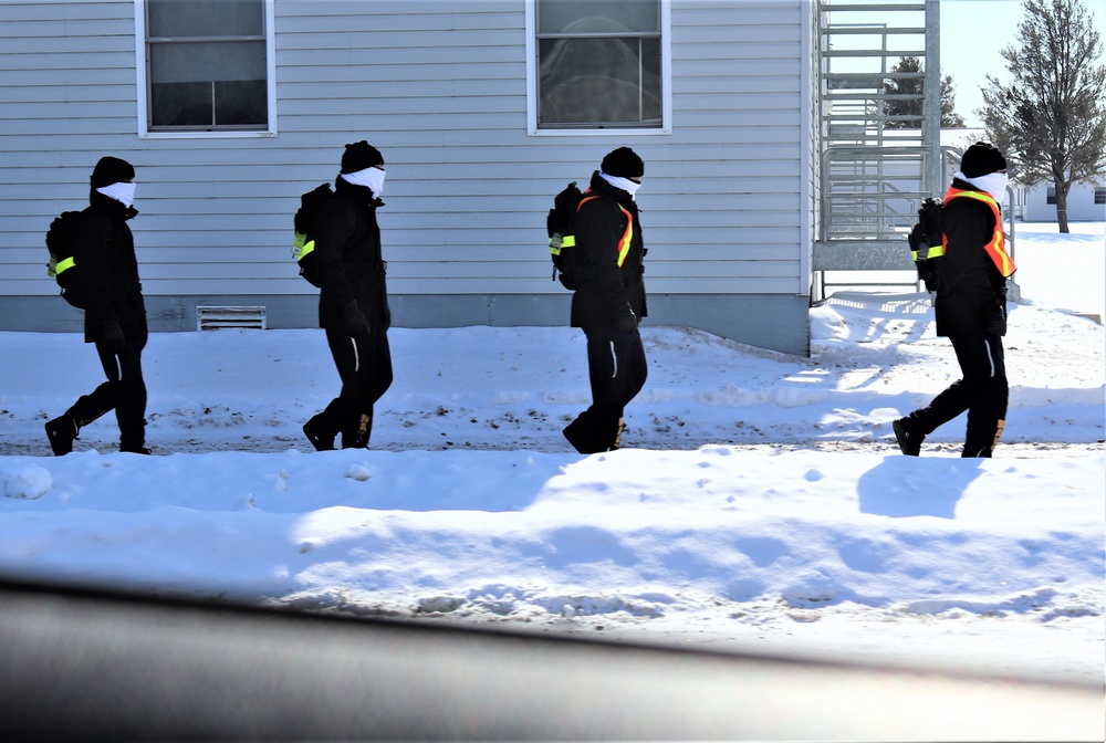 U.S. Navy’s Recruit Training Command ROM operations in February at Fort McCoy