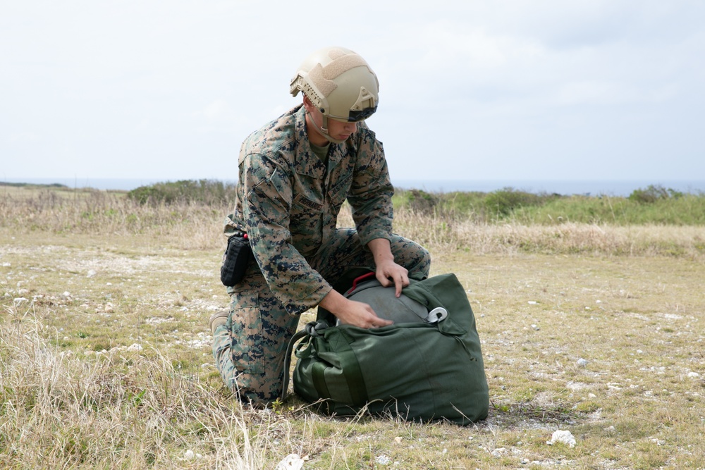 Hagåtña Fury 21 | 3d Landing Support Battalion conducts static line jumps