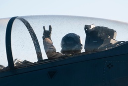 48th FW Airmen fly with the eagles