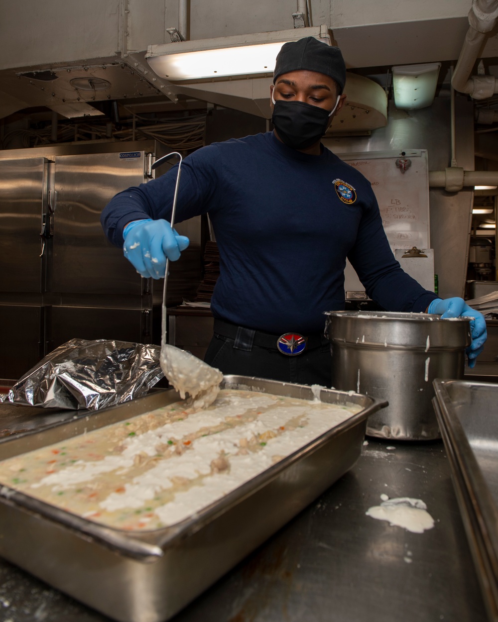 Sailor Makes Chicken Pot Pie