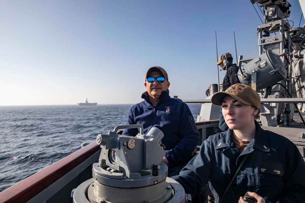 USS Porter Participates in Exercise Lightning Handshake