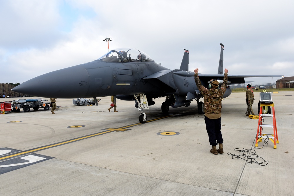 Integrated Combat Turn training increases efficiency at RAF Lakenheath