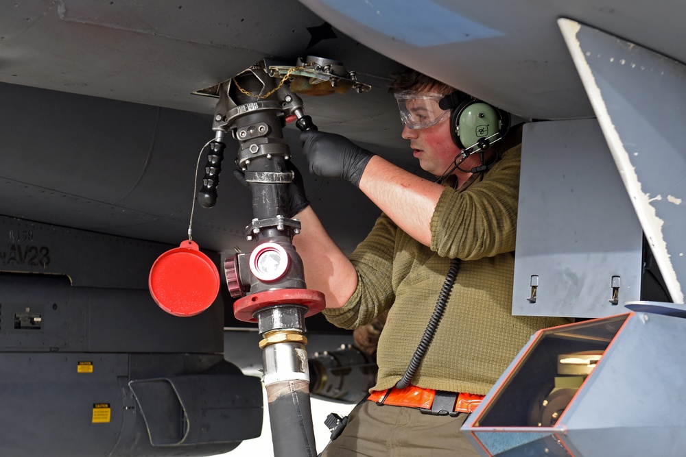 Integrated Combat Turn training increases efficiency at RAF Lakenheath