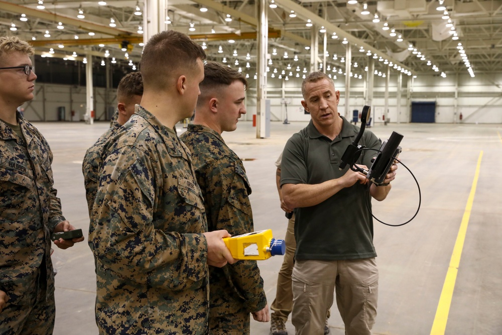 1st Marine Division CBRN trains at Guardian Centers