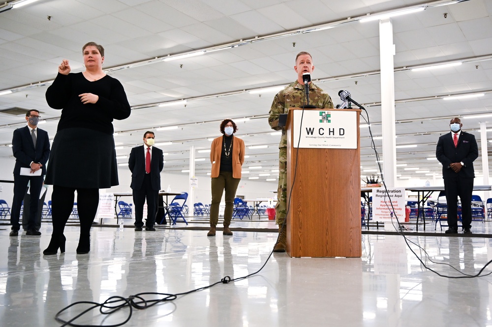 Illinois National Guard and COVID-19 Vaccinations