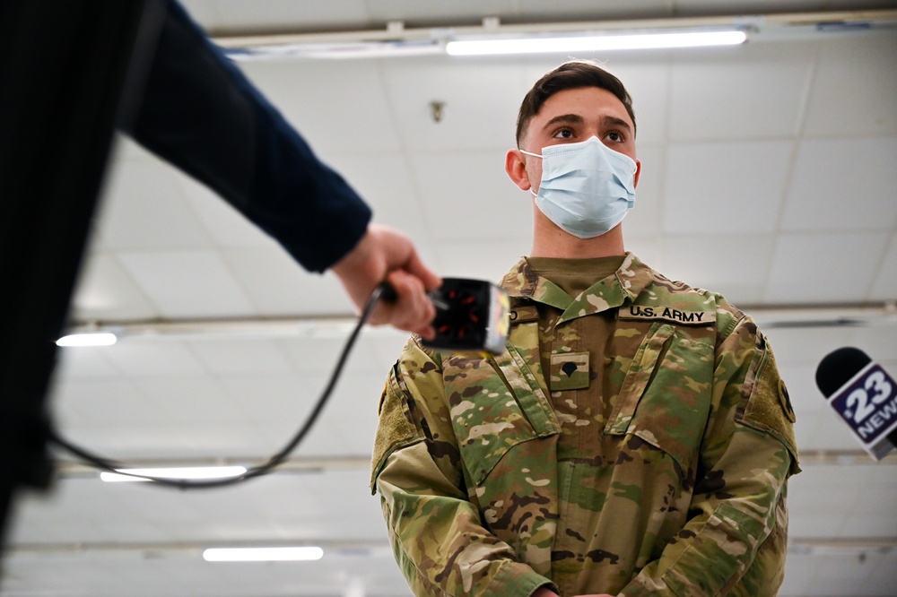 Illinois National Guard and COVID-19 Vaccinations