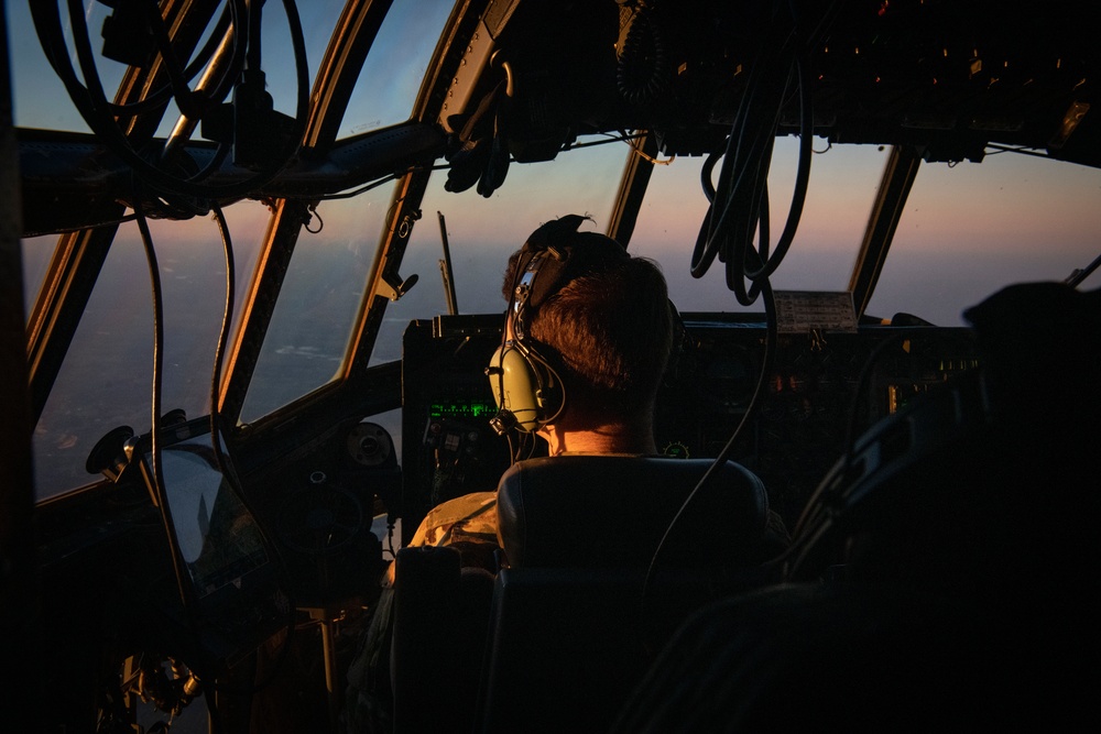 15th SOS aircrew members conduct low-level training