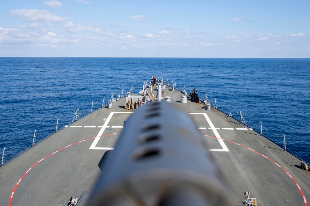 USS Laboon Conducts Operations in Mediterranean Sea