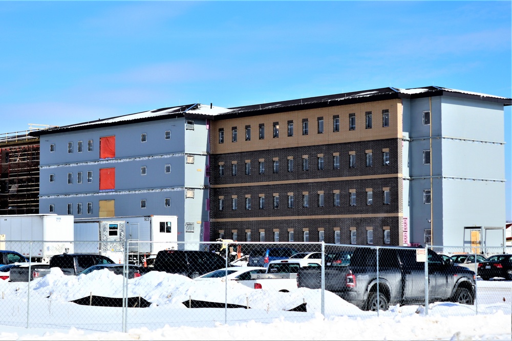 Army Corps of Engineers-managed barracks project continues at Fort McCoy