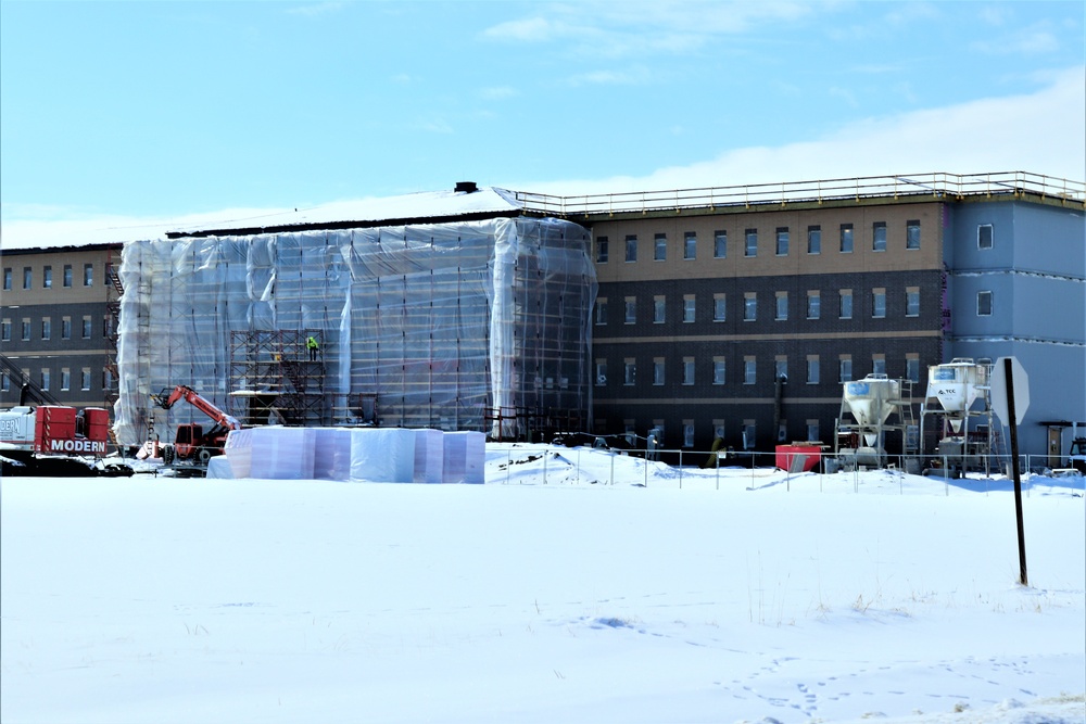 Army Corps of Engineers-managed barracks project continues at Fort McCoy