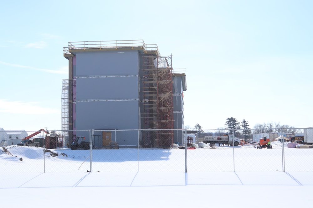 Army Corps of Engineers-managed barracks project continues at Fort McCoy