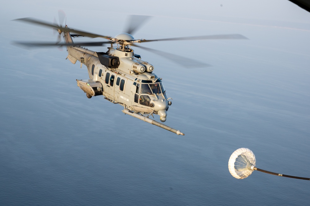 352 SOW and French Air Force conducts air-to-air refueling during day and night iterations.