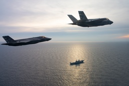 First F-35s land aboard Italian navy ship