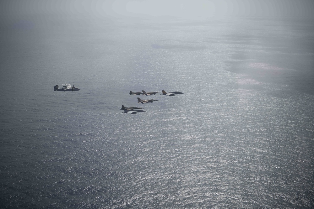 Ike CSG Supports Naval Operations in 6th Fleet Area of Operations