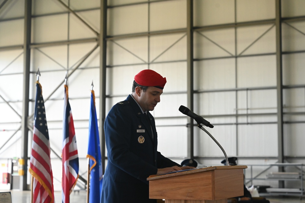 67th Special Operations Squadron Change of Command