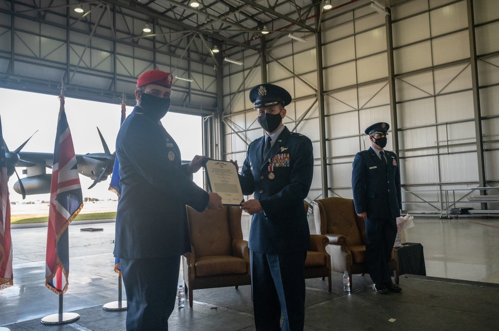 67th Special Operations Squadron Change of Command