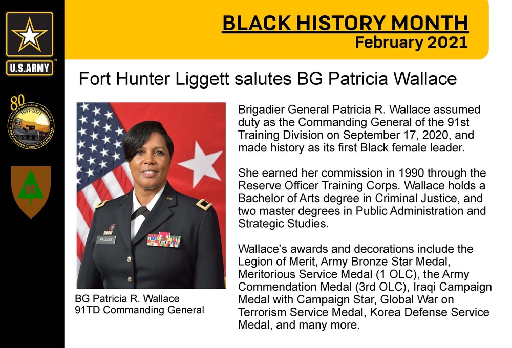 Fort Hunter Liggett Black History Month Spotlights