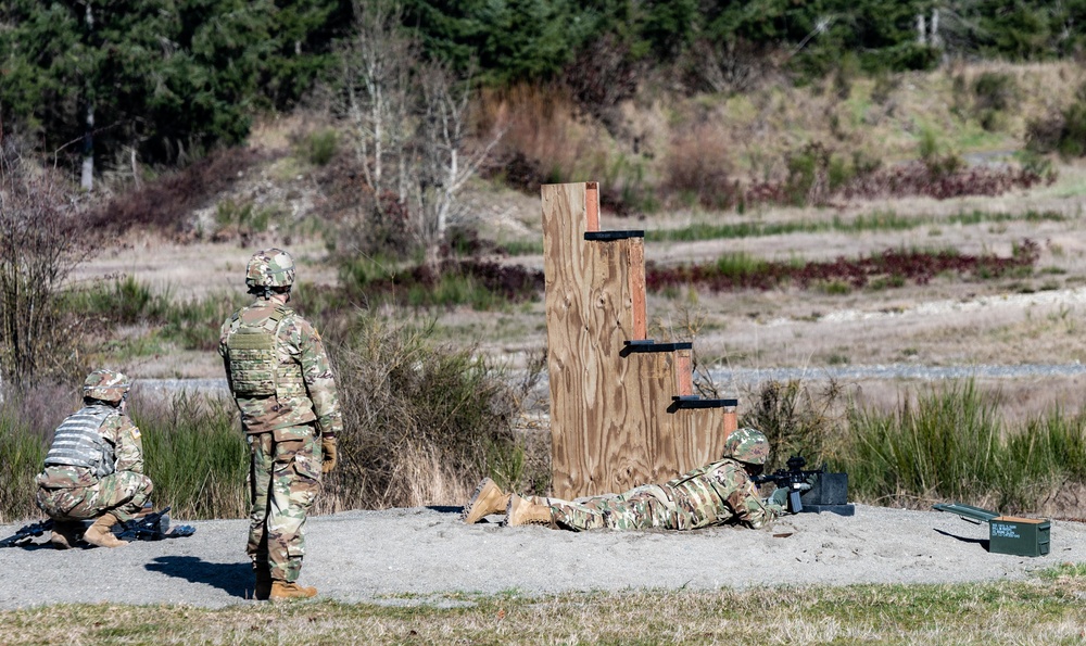 Soldiers from the 81st SBCT tackle the new Army rifle qualification