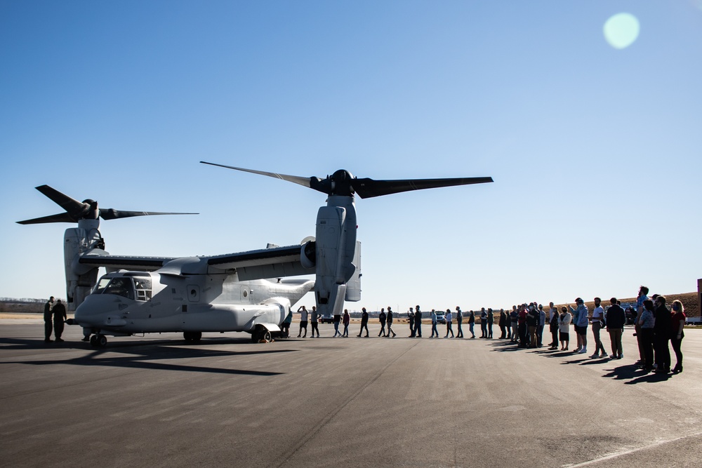 4th MCD Marines Visit Liberty University