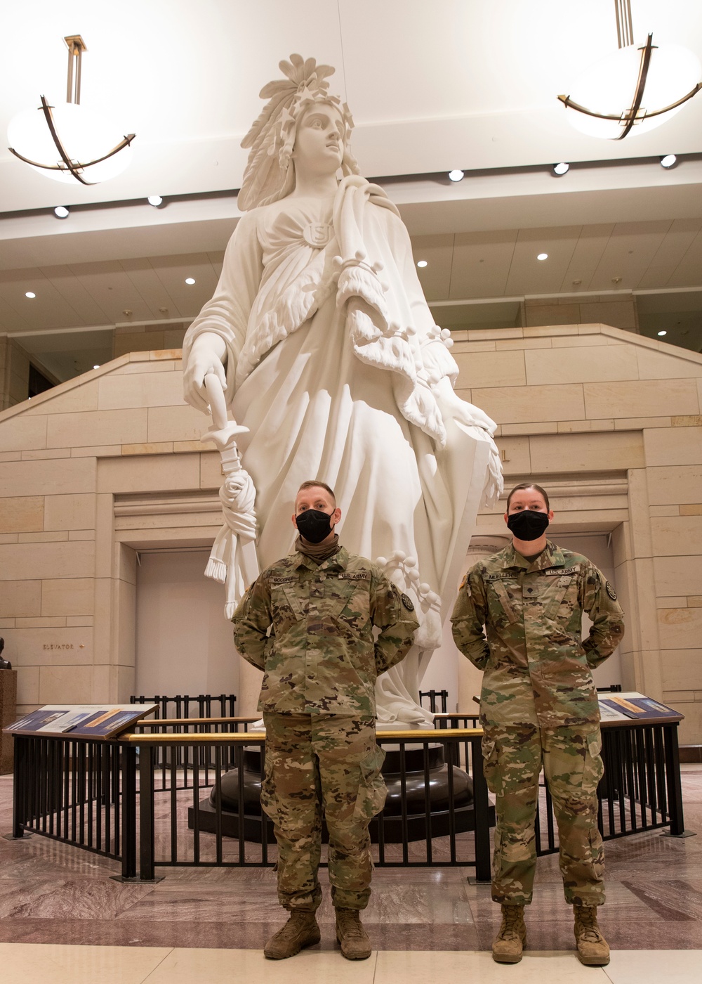 Maj. Gen. Paul Rogers Awards Coin of Excellence