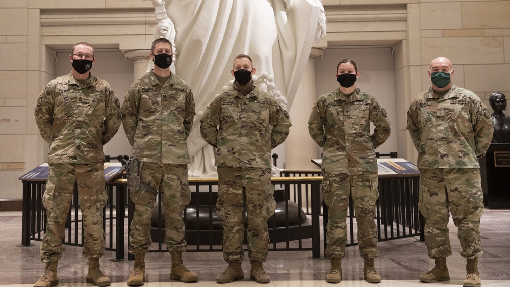 Maj. Gen. Paul Rogers Awards Coin of Excellence