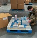 Javits Center Warehouse Team prepare shipments for Vaccination Sites around New York